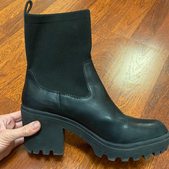 Design lab boots, leather black - Picture 3 of 11